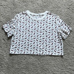 Women’s Nike crop top tee